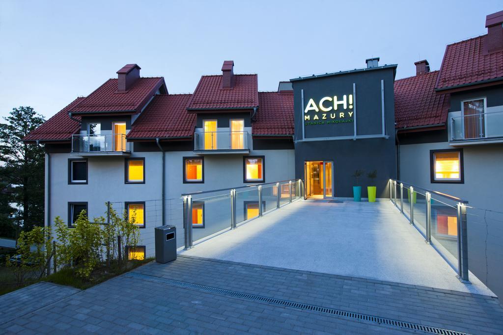 Ach Mazury Acomodação com café da manhã Mikołajki Exterior foto